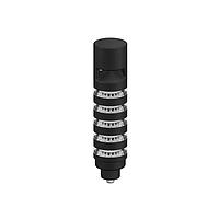 Banner Engineering TL50BL5AOSKQ Tower Lights TL50 Pro Tower Light with IO-Link Sealed Omnidirectional Audible, Beacon Black Housing: 5 Lighted Segments; Voltage: 18-30 V dc; Environmental Rating: IP67; Colors: Multicolor; 4-pin M12 Integral QD