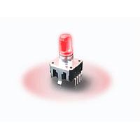 Bourns PEL12S-4224S-N1024 Incremental Red LED Knurled 20mm 24detent