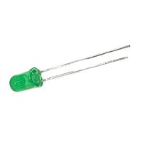 Lumex SSL-LX5093SUGD Single Color LEDs Green, 574nm Diffused