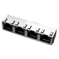 AMP Connectors - TE Connectivity 5406552-2 Modular INV MJ 1X4 PNL GRD LED (G/-)