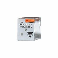 Carlo Gavazzi RRM002A240V Monostable Industrial DPDT relay for 8-blades socket mounting. 10Amps rated contacts at 250VAC/30VDC. 240VAC coil.
