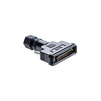 Amphenol LTW SDB-25BMMA-SL7001 Plug D-Sub, Standard, Metal, 5A, 25 pins, Male Connector, Male Contact, Straight, Screw Thread, Solder, Field Installable, F6.0 - F10.0mm, IP67