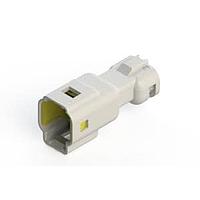 EDAC 560-002-000-111 Plug Housings W TO W MALE 2P PLUG WHITE FOR 1.30-1.70