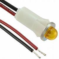 VCC 1092M3-28V Indicators PMI AMB SMALL DOME 28V W/WIRES