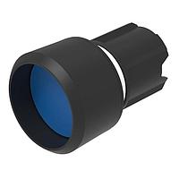 EAO 45-2131.1360.000 Switch Actuators Pushbutton actuator blue lens lower than front ring Impuls front/housing plastic