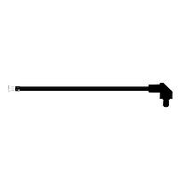 BIVAR SZR1-6.00-F4PYW Flexible Light Pipes with LEDs 6 Inch, Black Fiber, Yellow Lens