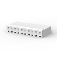 AMP Connectors - TE Connectivity 1-647401-0 Receptacle Housing 10P SL156 HSG W/RAMP LRG OPEN