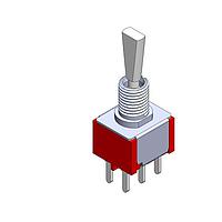 Dailywell 1MD3T6B11M2QES Toggle Switches SWITCH TOGGLE DPDT