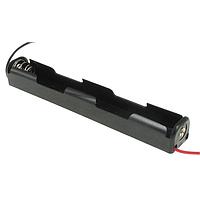Eagle Plastic Devices 12BH325A-GR Battery Holders 2 AA W/6" WIRE LDS