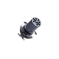 Amphenol LTW MSAS-04PFFT-EE0001 Sensor Cables / Actuator Cables M12 Circular Metric Connector, A Code, Plastic, 4A, 04 pins, Female Connector, Female Contact, SMT 180