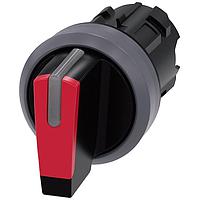 SIEMENS A6X30140534 Short Handle SELECTOR SWITCH. I>O<II. RED