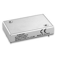 Cincon ECLB60W-48S12 Isolated DC-DC Converter, 60 Watt, 4:1 Input Range, 12VDC Output, 18-75VDC Input