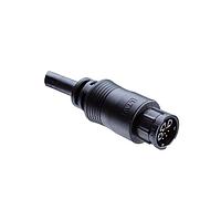 Amphenol LTW DCD-12AMDM-LL7A03 Sensor Cables / Actuator Cables Ceres, Large Size, Plastic, 20A+5A, 12 pins, Male Connector, Female (Power) + Male (Signal) Contact, Straight, 2 Points Lock, Overmolded, Length 3000mm, IP67