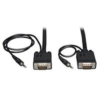 Tripp Lite P504-025 VGA/SVGA Monitor Cable 25FT COAX,XVGA CBL,W/AUDIO