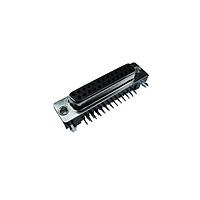 Adam Tech DE09-SN-24 Receptacle CONN D-SUB RCPT 9POS R/A SLDR