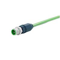 HARTING 21342626840010 Sensor Cables / Actuator Cables M12 Y-cod 8-pol st/st m/m PUR 1.0m
