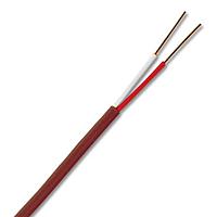 OMEGA TFE-T-20-50 TFE Insulated Thermocouple Duplex Wire (0.060 x 0.100 in, 260 °C)
