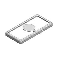Masach Tech MS300-20F-NS EMI/RFI Shield Frame, Two-Piece 30 x 14.8 x 2mm Two-piece Drawn-Seamless RF Shield/EMI Shield FRAME (Nickel-Silver)