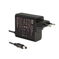 MEAN WELL NGE65E15-P1J Fixed Plugs 65.1W 15V 4.34A EU AC Plug 2.1x5.5 DC plug