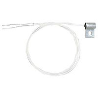 OMEGA ON-930-44005 Bolt-On Thermistor Surface Sensors with Aluminum Flag Housing (± 0.2 °C (± 0.36 °F), 3000 Ω, Stripped Leads)