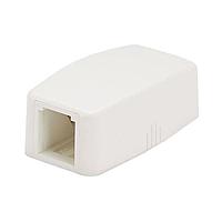 Panduit CBXQ1IW-A Surface Mount Mini Com 1 port Surf Mt Box w/quick rele