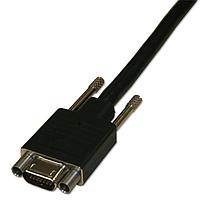 NorComp CCA-025-I18R152 D-Type Cable Assembly Female MICRO-D Cable Assembly 25 Position Straight Blunt Cut