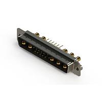EDAC 627-17W5224-4NA Mixed Contact D-Sub Connectors Vertical Combo Dsub