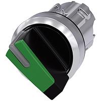 SIEMENS 3SU10522BF400AA0 Short Handle SEL SW, 2POS, MTND, SHORT HANDLE, GRN