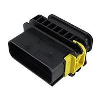 AMP Connectors - TE Connectivity 1-1564528-1 Tab Housing 16POS, MIXED, TAB HSG, ASSY