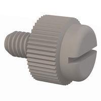 Essentra Components 50M040070T006 Slotted Thumb Screw Slotted Thumb Screw, M4 X .7 Thread, 6mm Lg