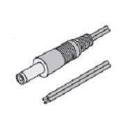 Kobiconn 172-4206 DC Power Cord 1.3MM 10' PWR CBL BK