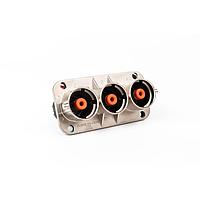 Amphenol Technical Products PL083Y-301-20M8 Connectors 10MM POWERLOK 3 WAY RECEPTACLE M8 STUD Y KEY