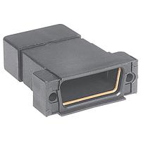 HARTING 09670090436 Strain Relief Backshell D SUB IP67 9 POLE BLACK PLASTIC HOOD