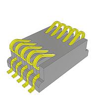 Samtec FSI-130-03-G-D-AT-K Connectors 1.00 mm One-Piece Interface