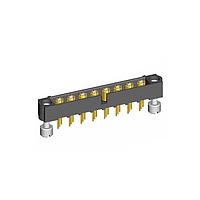 Harwin M80-5000000M3-02-PM1-00-000 Power to the Board 2 Pos. Male SIL Vertical Throughboard Conn. Jackscrews