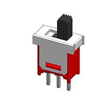 Dailywell 5FS1S202M2QES Slide Switches sub-miniature Slide SPDP switch on-on pc thru-hole
