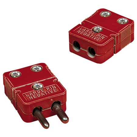 Temperature sensor connector used in industrial measurement wiring