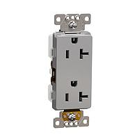 Square D SQR44201GY Receptacles TR 20A RECEPTACLE COMM GY