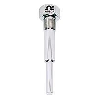 OMEGA 1/2-260S-U21/2-304SS 0.260 in Bore Diameter Threaded Straight/Stepdown Thermowells (304 Stainless Steel, Threaded)