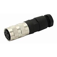 Amphenol Tuchel T 3401 552 Connectors FEMALE STRAIGHT CONN 6C 6-8MM
