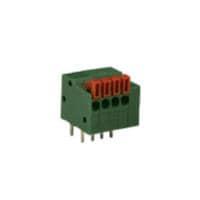 P&B 1-2834016-4 Fixed Terminal Blocks 4POS 2.54MM SES CONN