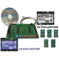 DISPLAY VISIONS EA EVALeDIP128W Development Tools StrEval Kit Blk-Wht w/ Intf Exp and CD