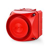 Auer Signal 874170313 Alarm Sounder ASS-T Multi-tone alarm sounder 110-240 V AC , red (RAL 3000)