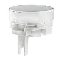 NKK Switches AT4128JB Button RND CLR LNS/WHT DIFF LB W/ SUPER BRT LED