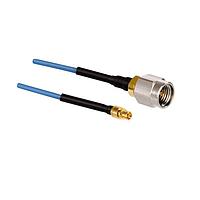 Johnson / Cinch Connectivity Solutions 415-0544-012 RF Cable Assemblies SMPM Female 2.92mm Straight Plug 40 GHz Test 0.047" Flexible Cable Assembly 12"