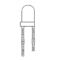 Inolux INL-5ANPT30 5 mm Phototransistor Through Hole / Standard 5mm T1 3/4 / Black Lens