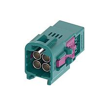 Rosenberger AMZ040-C00F Connectors HFM High-Speed FAKRA Mini quad brown