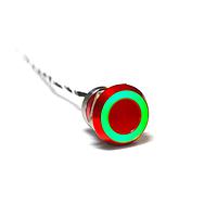 Bulgin MC22MORRG Capacitive Touch Switches 22mm Norm Op Al Red Anodised Red/Grn LED