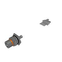 Samtec ACPK-22-03-G-T-M-1 Connectors AccliMate IP68 Sealed Circular Plug Cable Assembly, 22 mm Shell, Field Termination Kit