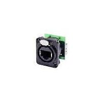 NEUTRIK NE8FDP-B-D Modular Recpt etherCON D blk no screws
